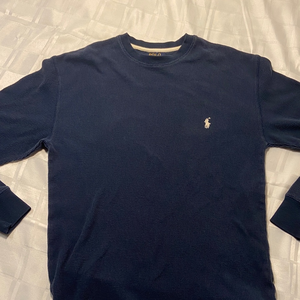 Polo by Ralph Lauren Navy Long Sleeve Shirt